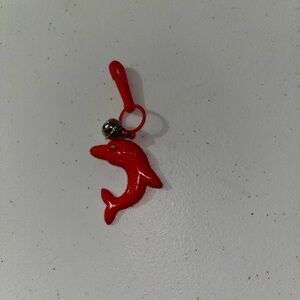 80’s Dolphin Keychain Bell Charm